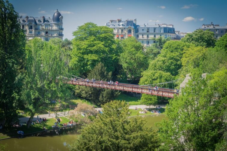 Parc-de-Buttes-Chaumont-Paris-The 10 Most Beautiful Walks to Explore Paris with Family