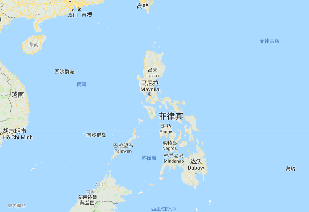 菲律宾地理位置