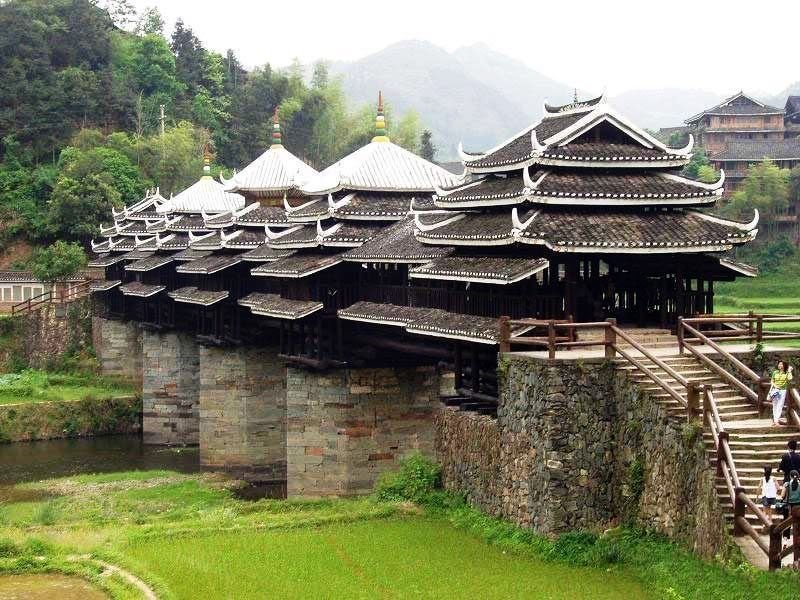 风雨桥 中国十大名桥 亲子游学文化