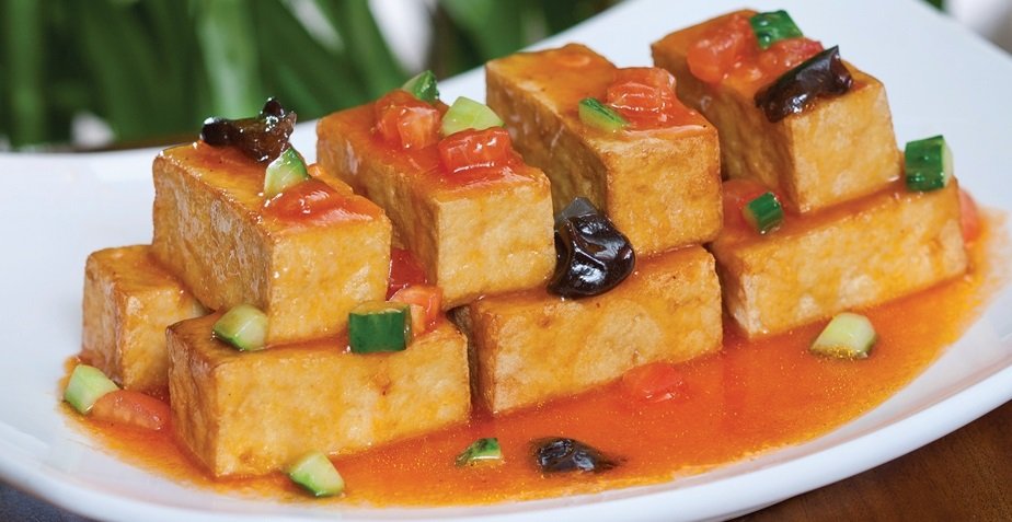 Fry Tofu mushrooms— Chinese nutritious healthy recipe