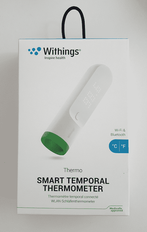 Complete Review of the smart health connected thermometer Withings