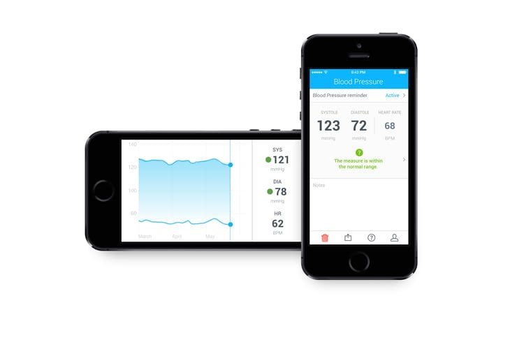 Withings blood pressure measurement facilitates documentation
