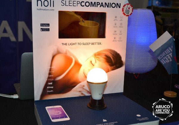 [CES] Holi presents the SleepCompanion Smart Health Best Wellness connected bulb, for better sleep