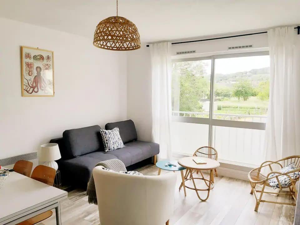 Les Ondines：Houlgate 的迷人公寓 - Airbnb Houlgate