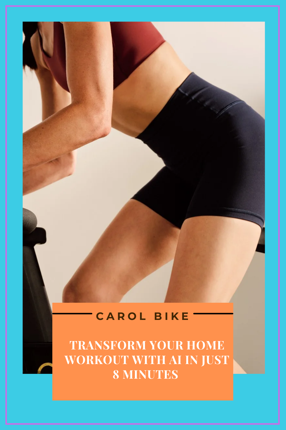 Workout-recommendation-CAROL-Bike-Fat-Burn-rides-burn-twice-as-many-calories-as-moderate-intensity-exercise-Luxe-gifts-ideas-for-her-Luxury-Discount-pinterest-pin