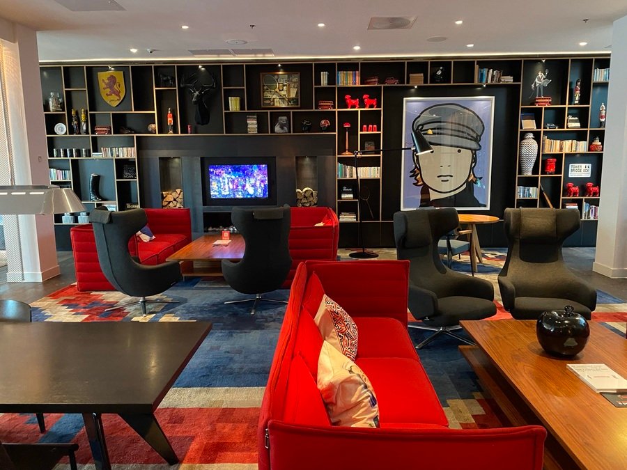 citizenM Tower of London lobby