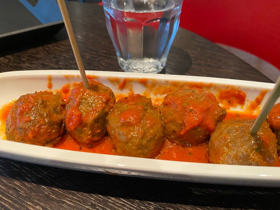 citizenM Tower of London meatballs