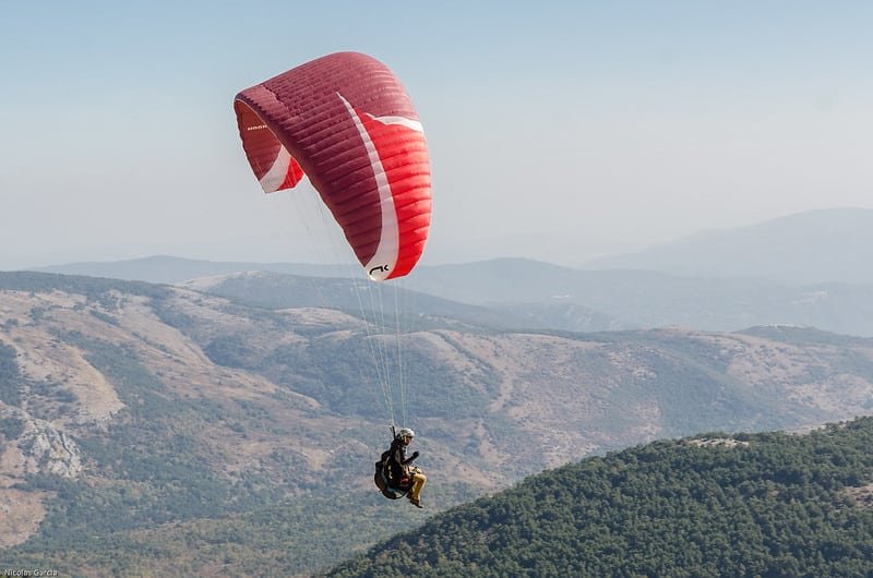 滑翔伞维登峡谷