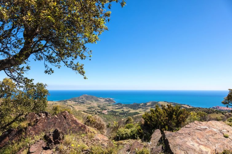 Garrigue 小径，可欣赏海景