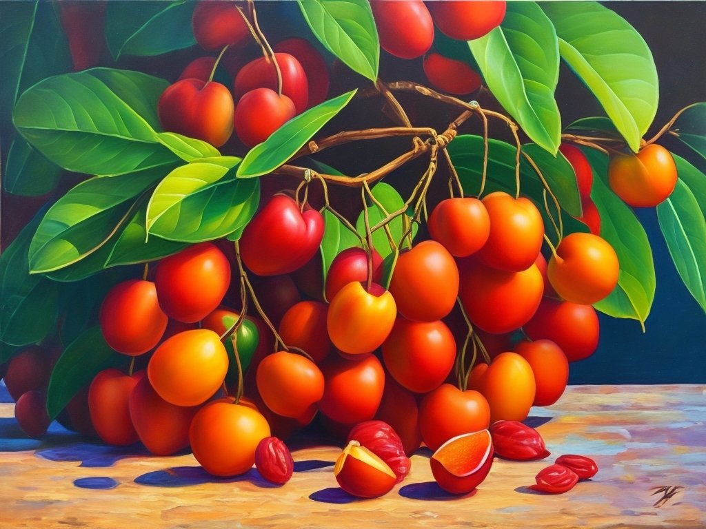 Leonardo_Creative_oil_painting Jujube_Fruit_Adventure