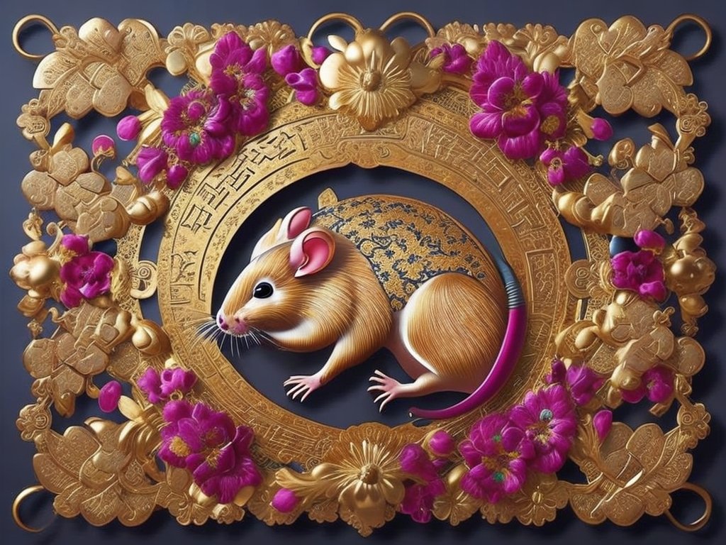 chinese ornament Rat Chinese Zodiac Personality