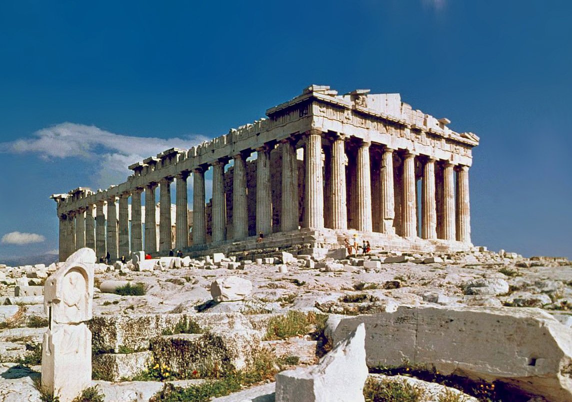 The_Parthenon_in_Athens 雅典的帕特农神庙