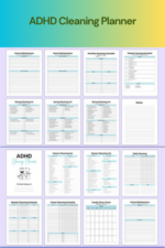 ADHD Cleaning Planner