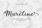 Mareline Duo Font Family Fun Font Binder