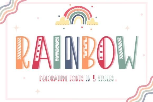 Rainbow Fonts