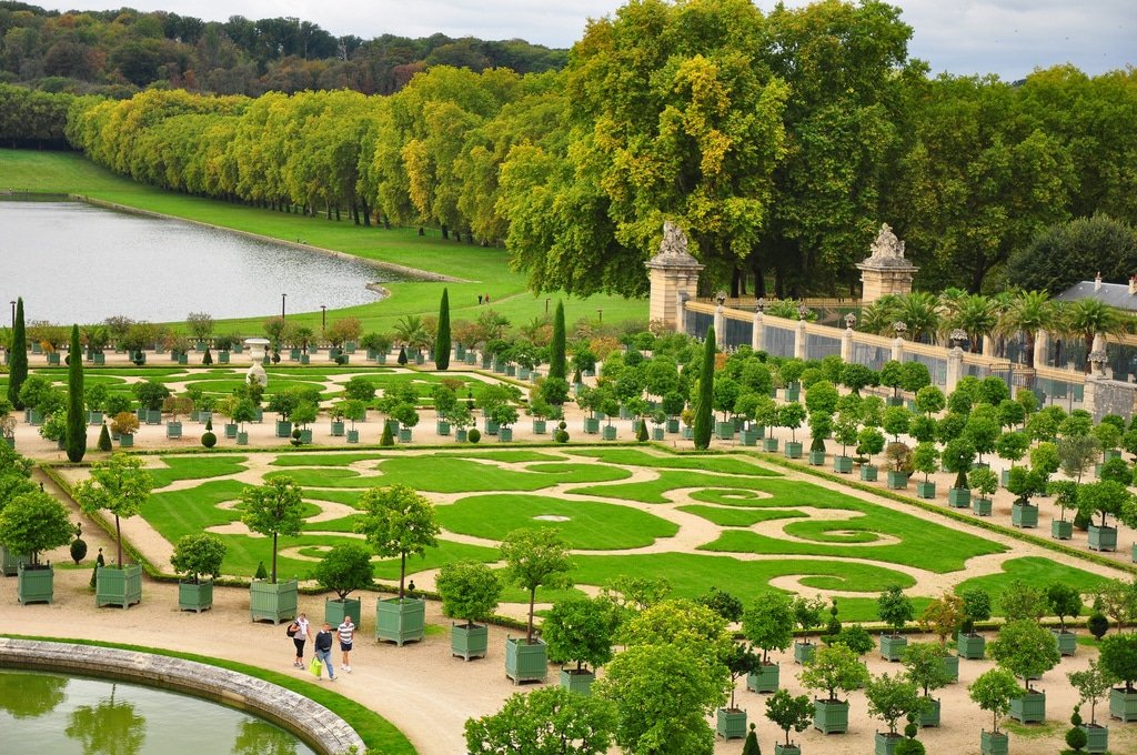 Visiter la France, jardin du château de Versailles