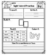 First Fry 100 Words Kindergarten Sight Word List sight-word-practice workbook_001 (90)