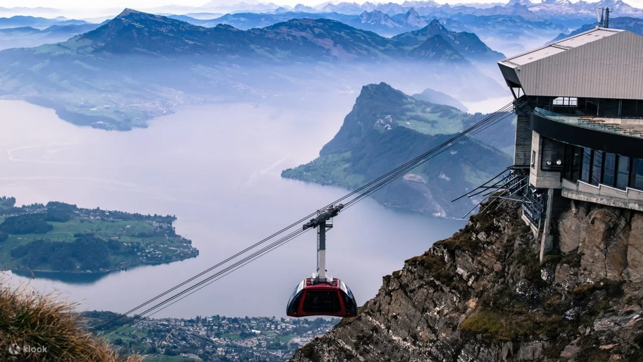 Kriens and Golden Mount Pilatus Private Day Tour from Zurich