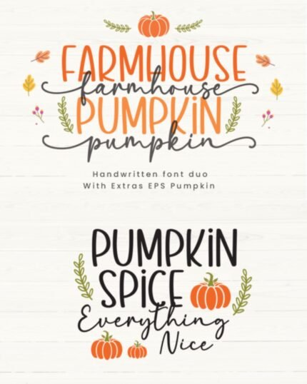 Cool Fonts Farmhouse Pumpkin Font download Growth Mindset family happines