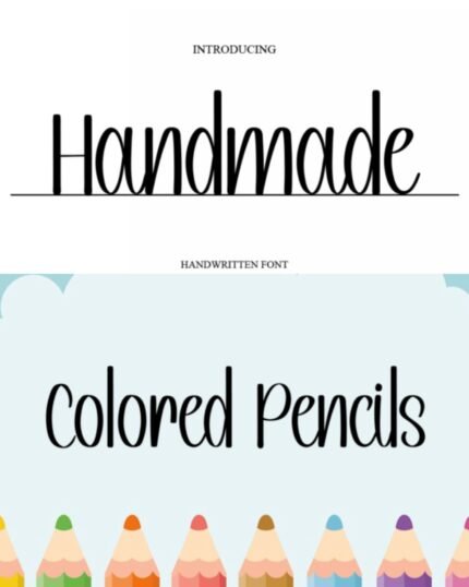 Handmade Font download Cool Fonts Growth Mindset family happines