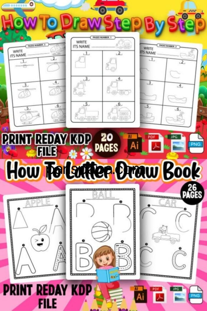 Funny activity books for kids Kindergarden Coloring Pages Printable