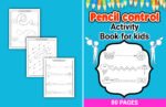 Kindergarten Pencil Control Sheets Tracing Book Printable Book-Cover