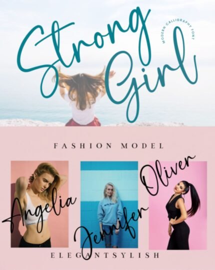Strong Girl Font | Exudes elegance and class