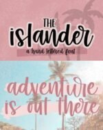 The Islander Font download best Cool Fonts family happines